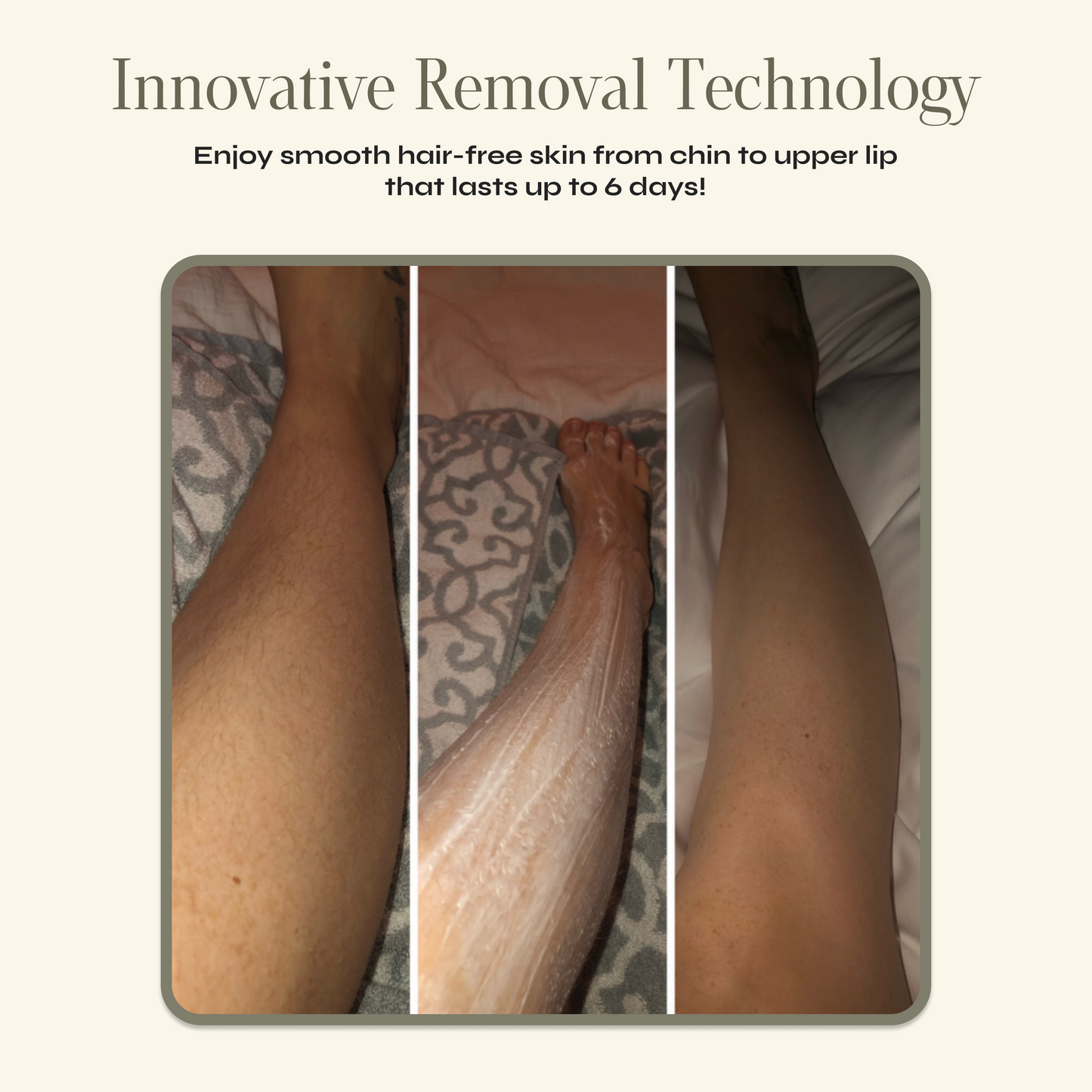 Painless Body Hair Removal Cream